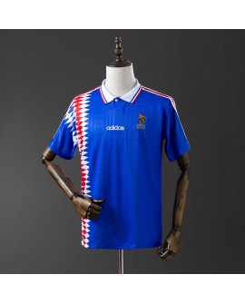 Maillot de foot rétro domicile France 1994 Maillot de foot rétro domicile France 1994