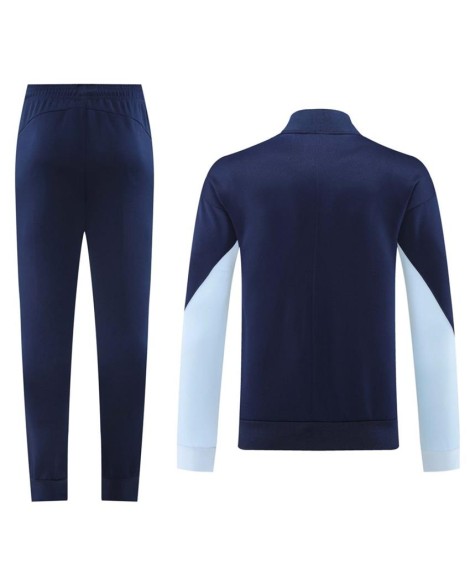 Tenue d'entraînement France (veste + pantalon) bleu marine 2024