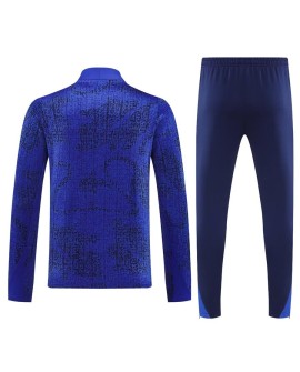 Maillot d'entraînement bleu de l'équipe de France 2526