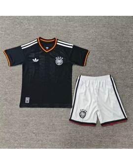 Ensemble maillot de football allemand noir édition spéciale (maillot + short) - Enfant