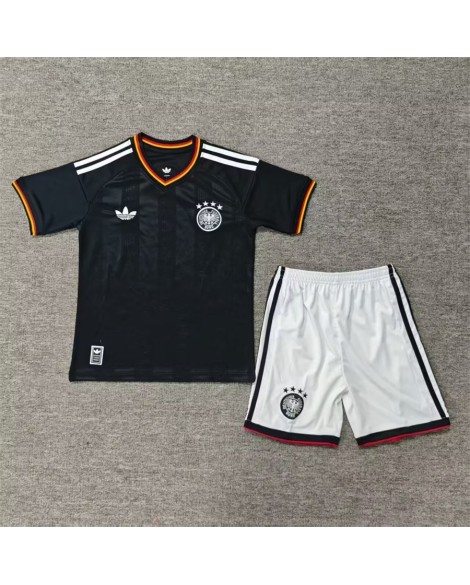 Ensemble maillot de football allemand noir édition spéciale (maillot + short) - Enfant