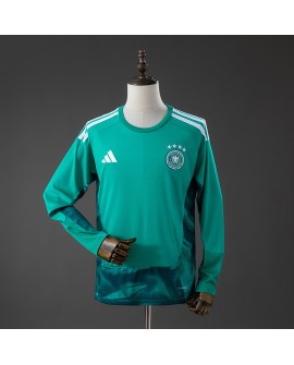 Maillot vert à manches longues de gardien de but Allemagne 2026