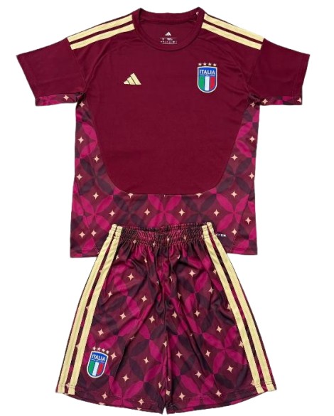 Maillot de gardien de but italien bordeaux 26/27 - Enfant