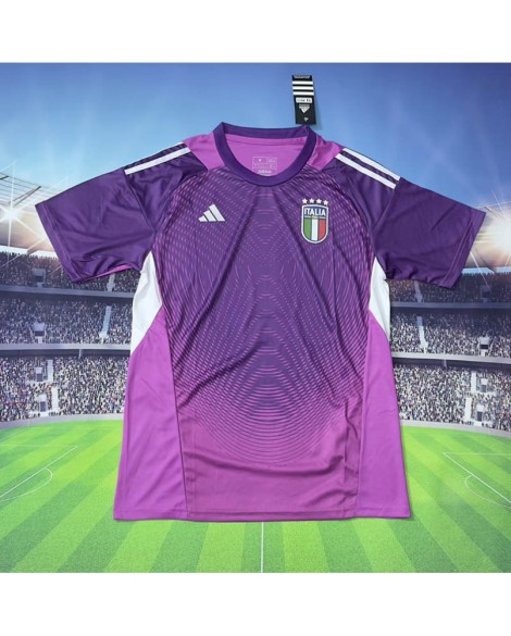 Maillot de gardien de but violet Italie 2526