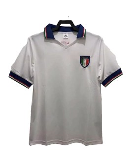 Maillot de football rétro Italie 1982 à l'extérieur