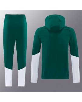 Veste d'entraînement italienne à capuche 2025 - Verte