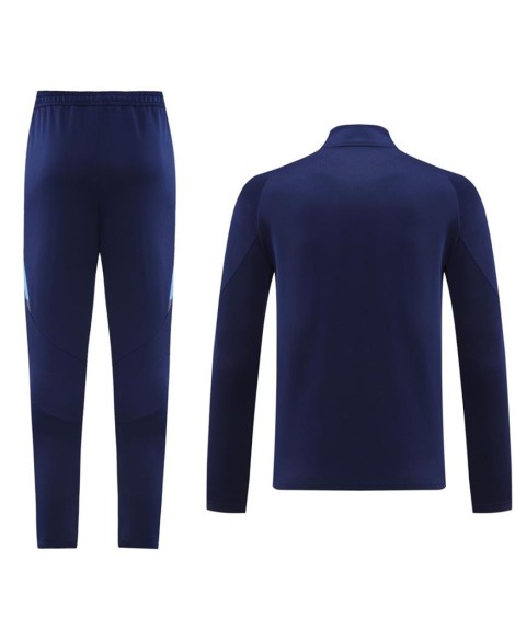 Ensemble veste d'entraînement Italie (veste + pantalon) bleu marine 2024/25