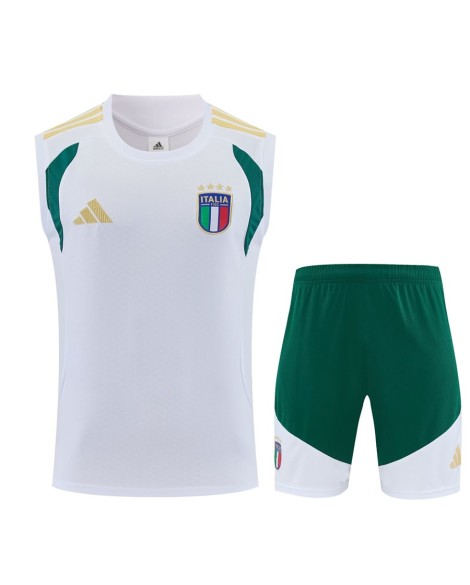 Tenue d'entraînement Italie 2627 - Blanc (maillot + short)