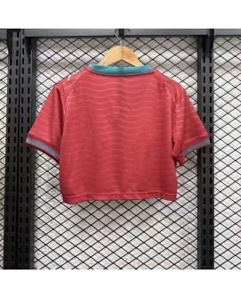Maillot court  Portugal 2026 (Crop Top)—Femmes