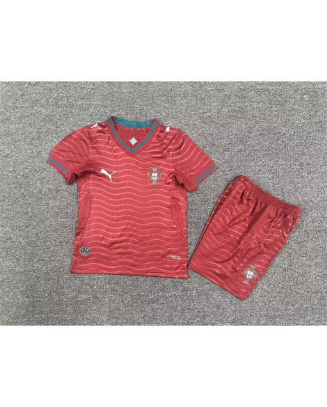 Ensemble domicile Portugal Coupe du Monde 2026 (Maillot + Short) - Enfant  - Player