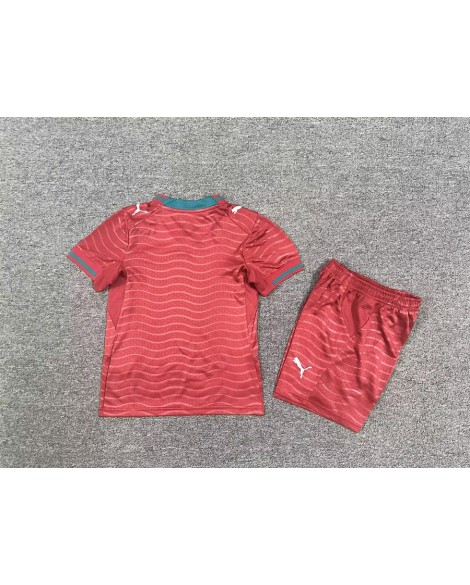 Ensemble domicile Portugal Coupe du Monde 2026 (Maillot + Short) - Enfant  - Player