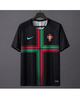 Portugal Maillot d'entraînement rétro d'avant-match 2018
