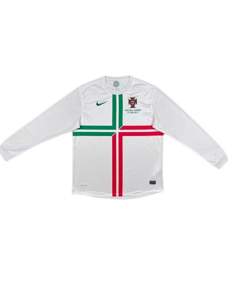 Portugal Maillot Extérieur Rétro 2012 Par - Manches Longues Portugal Maillot Extérieur Rétro 2012 Par - Manches Longues
