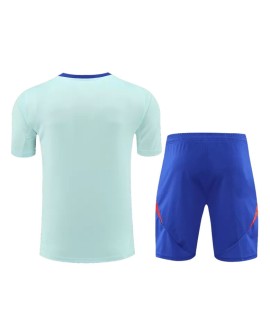 Maillot d'entraînement pré-match Espagne EURO 2024 (maillot + short)