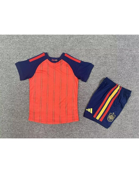 Ensemble domicile Espagne Coupe du Monde 2026 (Maillot + Short) - Enfant  - Player