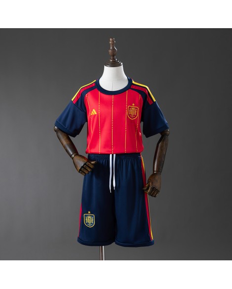 Ensemble maillot domicile Espagne 2026 - Enfants Ensemble maillot domicile Espagne 2026 - Enfants
