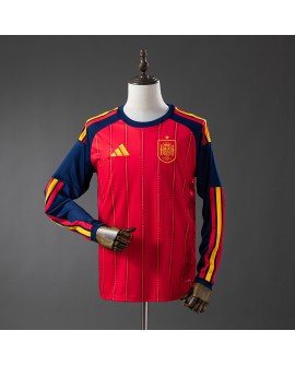 Maillot domicile manches longues Espagne 2026