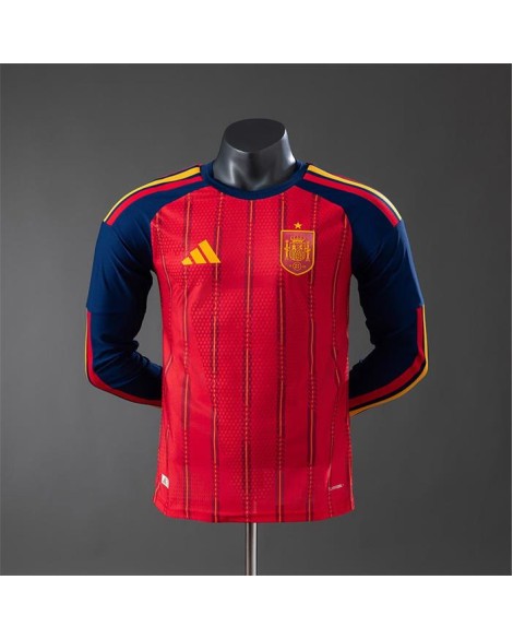 Maillot domicile manches longues Espagne 2026-Player