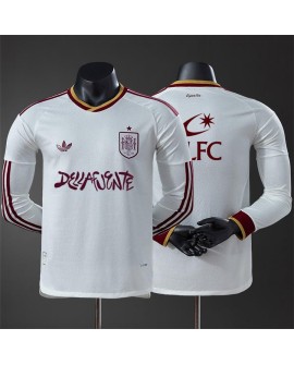 Maillot Espagne Extérieur Manches Longues 26/27 X DELLAFUENTE-Player
