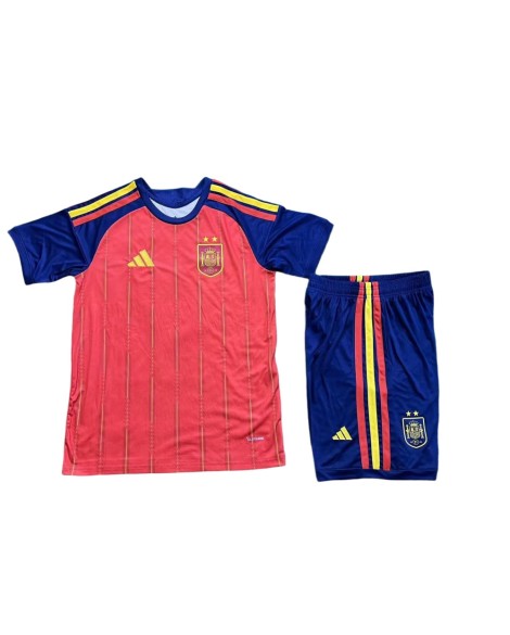Maillot et short domicile Espagne 2026 version championne deux étoiles Maillot et short domicile Espagne 2026 version championne deux étoiles