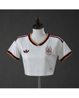 Spain Maillot extérieur 2026 « Édition Champion deux étoiles » – Coupe courte - Femmes