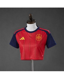 Spain Maillot court « Two-Star Champion Edition » Domicile 2026 - Femmes