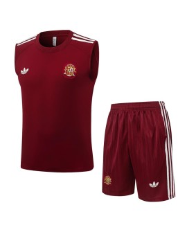 Spain Tenue d'entraînement bordeaux saison 26/27 (haut + short)