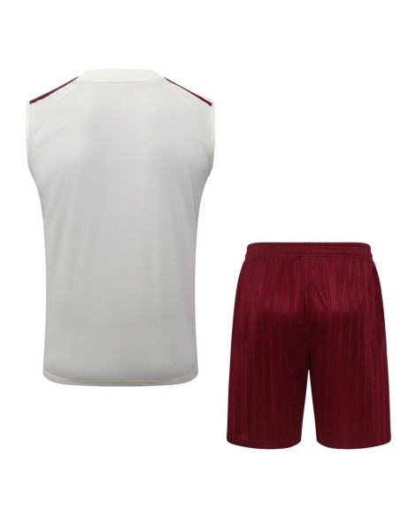 Spain Tenue d'entraînement beige saison 26/27 (haut + short)