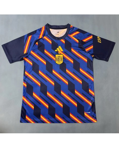Maillot d'entraînement avant match Espagne 26-27