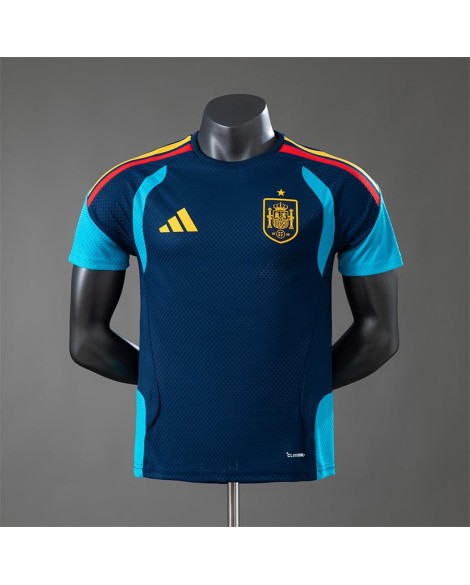 Spain Maillot d'entraînement bleu roi 2026 – Player