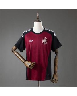 Maillot rouge de gardien de but Spain 2026