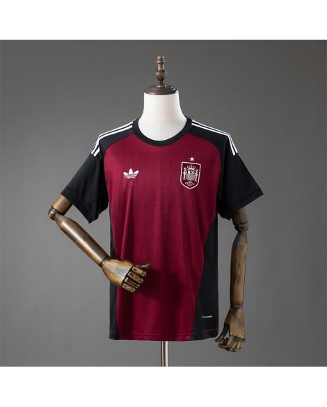 Maillot rouge de gardien de but Spain 2026