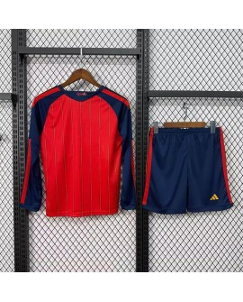 Ensemble domicile Espagne 2026 (Maillot manches longues + Short)