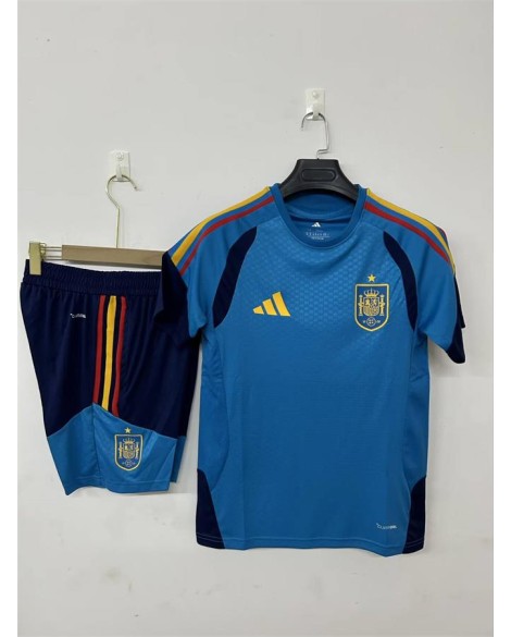Tenue d'entraînement Espagne 2627 - Bleu (maillot + short)