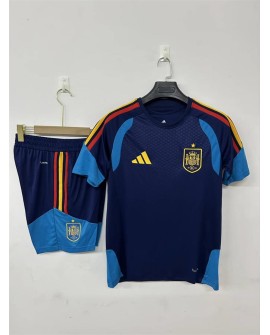 Tenue d'entraînement Espagne 2627 - bleu royal (maillot + short)