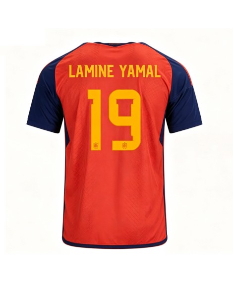 Spain Maillot domicile saison 2026/27 – Lamine Yamal, numéro 19 Spain Maillot domicile saison 2026/27 – Lamine Yamal, numéro 19