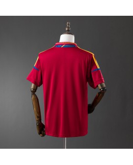 Maillot rétro domicile Espagne 2012