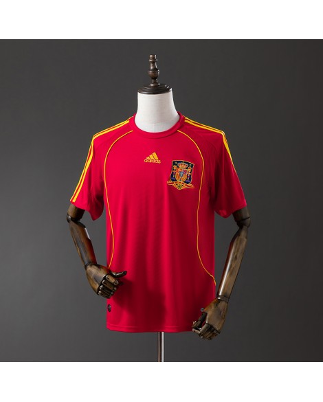 Maillot rétro domicile Spain saison 2008