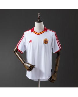 Maillot rétro Espagne 2000 extérieur