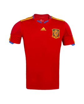 Camisa de futebol da Espanha Home Retro 2010