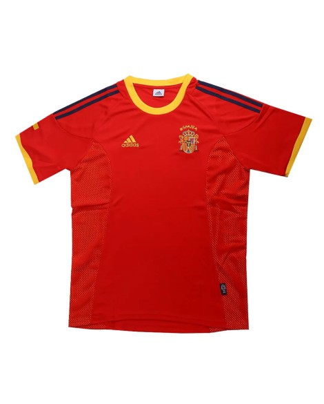 Maillot Espagne Domicile Rétro 2002