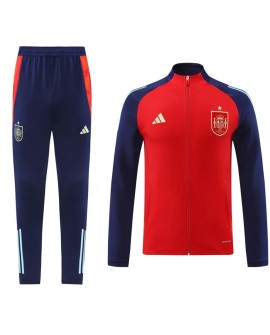 Ensemble veste d'entraînement Espagne (veste + pantalon) rouge 2024/25