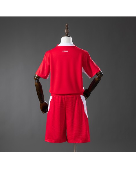 Maillot domicile Suisse 2026- Enfant Maillot domicile Suisse 2026- Enfant