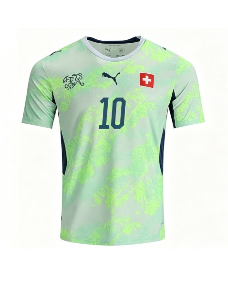 Switzerland maillot extérieur 2026/27 – Granit Xhaka, numéro 10 Switzerland maillot extérieur 2026/27 – Granit Xhaka, numéro 10