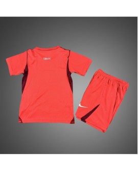 Ensemble maillot domicile Turquie 2026 (Maillot à manches courtes + Short) - Enfant
