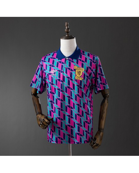 Maillot extérieur vintage Écosse saison 1988/89 Maillot extérieur vintage Écosse saison 1988/89