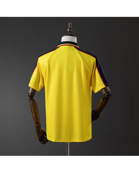 Maillot jaune vintage Écosse 1996/98 Maillot jaune vintage Écosse 1996/98