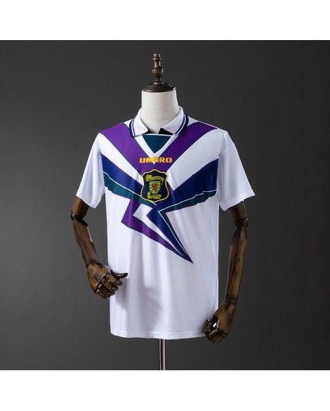 Maillot blanc vintage Écosse 1994/96 Maillot blanc vintage Écosse 1994/96