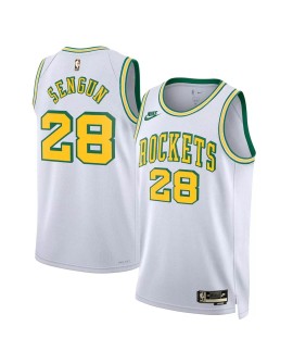 Maillot Swingman Houston Rockets Alperen Sengun #28 Nike blanc 2022/23 pour hommes - Édition classique
