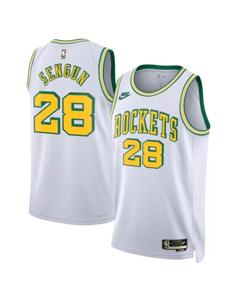 Maillot Swingman Houston Rockets Alperen Sengun #28 Nike blanc 2022/23 pour hommes - Édition classique